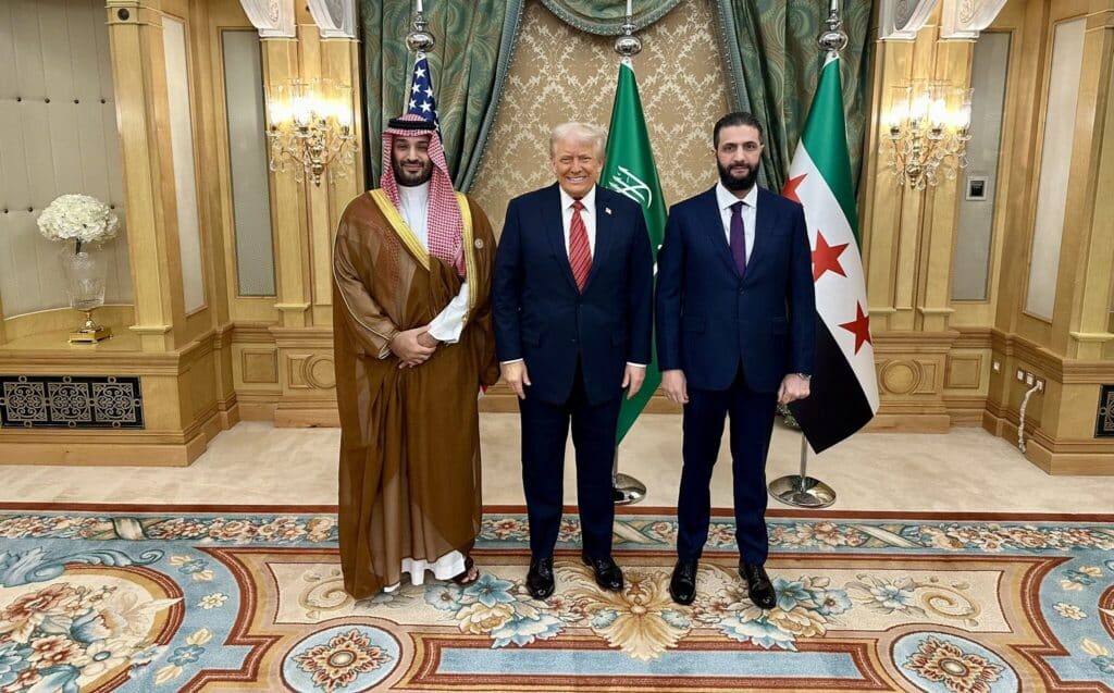 trump al sharaa bin salman