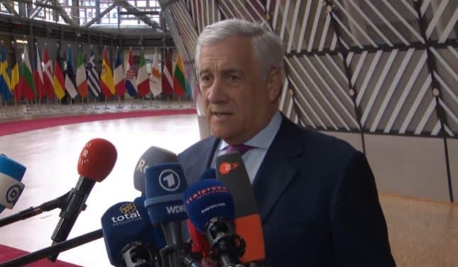 tajani consiglio ue
