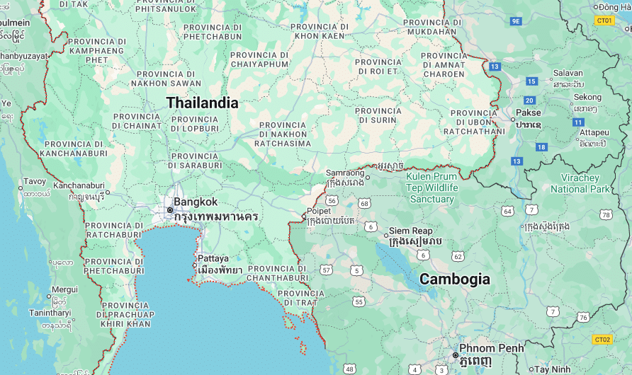 thailandia cambogia