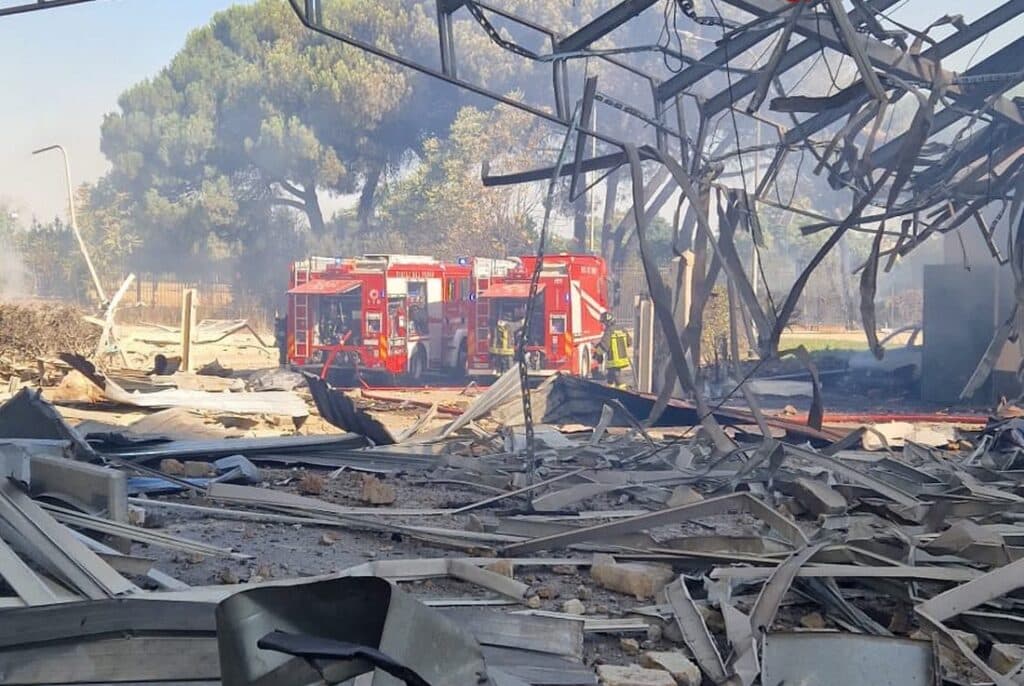 Roma: três dias da explosão ao Prenestino, a dioxina caiu, mas ainda tem medo dos moradores