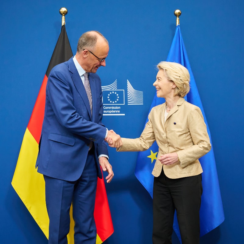 Alemanha, "Der Spiegel": Merz Currency von der Leyen para a Presidência Federal em 2027