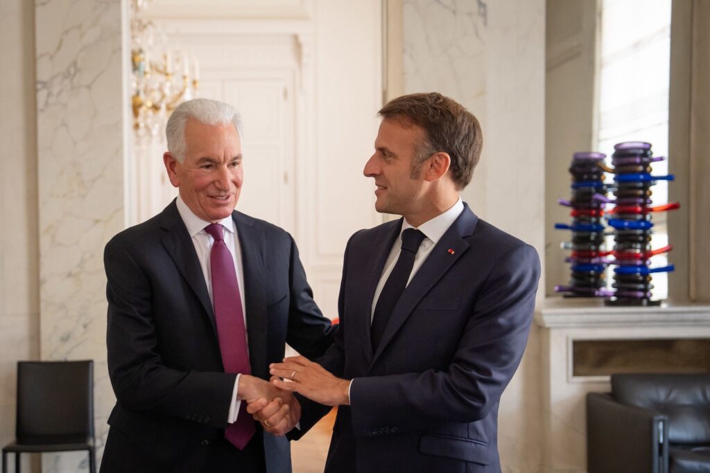 macron kushner