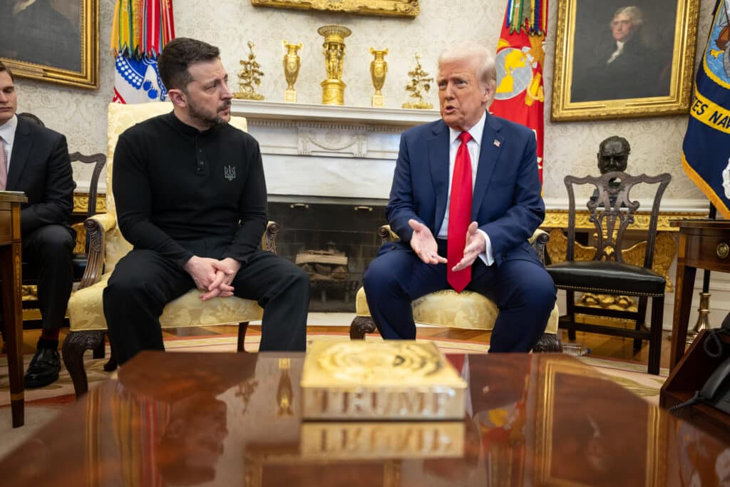 Zelensky e Trump