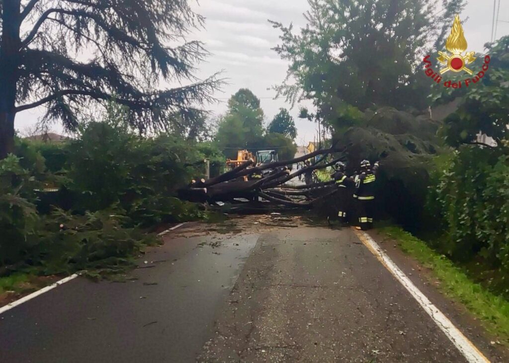 Clima ruim: alerta de laranja em veneto e lombardia