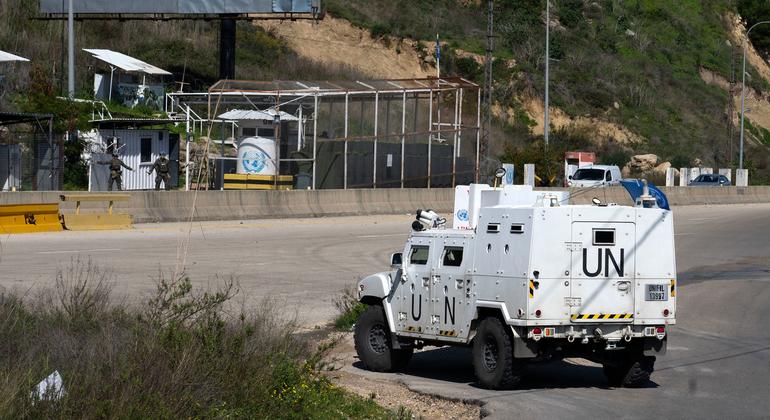 Líbano, Drones israelenses liberam granadas perto dos capacetes azuis unifil. IDF: presença suspeita na área