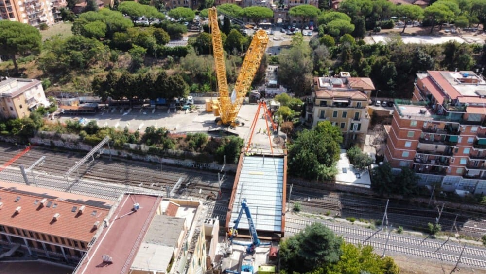 Roma: lançou a ponte Giulio Rocco entre Ostiense e Garbatella, abre para o tráfego até o final do ano