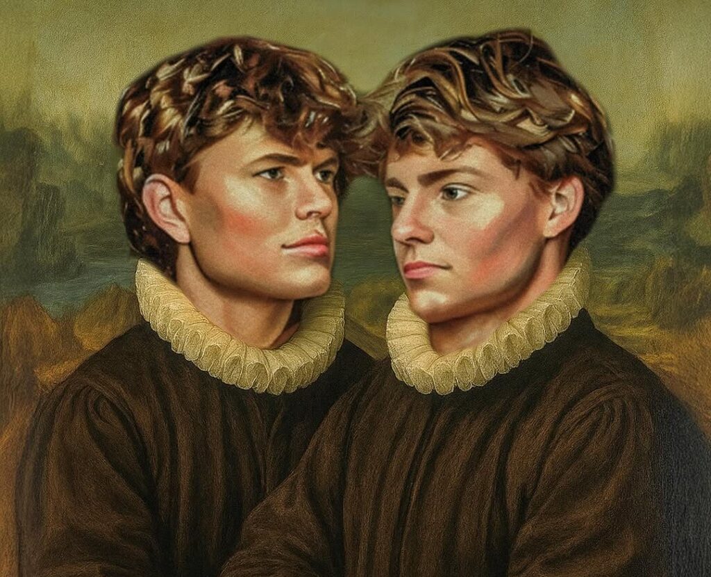 Dois influenciadores penduram uma pintura no Louvre sem serem perturbadas: “No dia seguinte ela ainda estava lá”