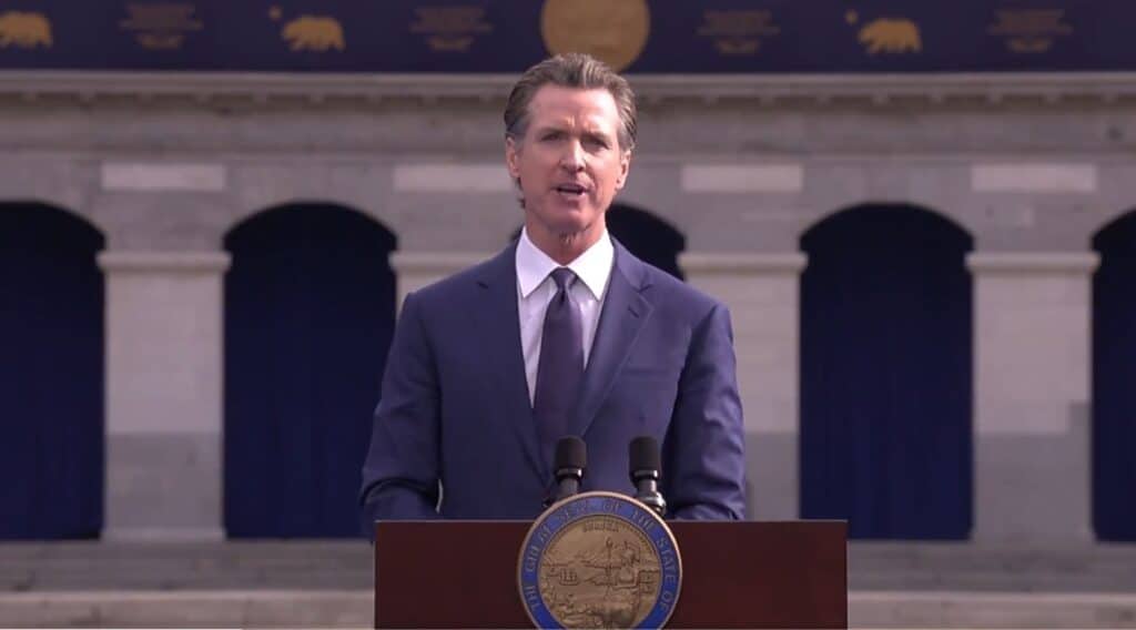 gavin newsom california