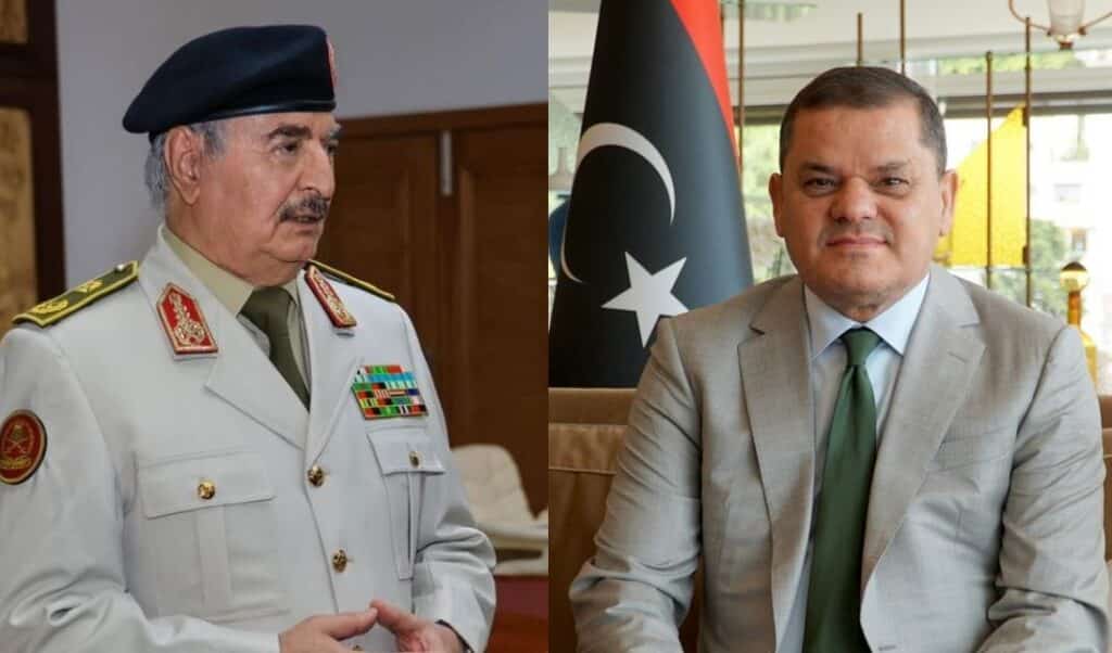 haftar dabaiba libia