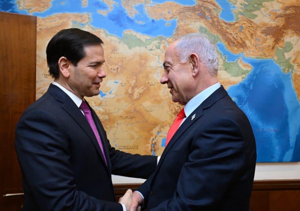 Netanyahu: “Rubio me garantiu que a vantagem militar qualitativa de Israel permanecerá intacta”