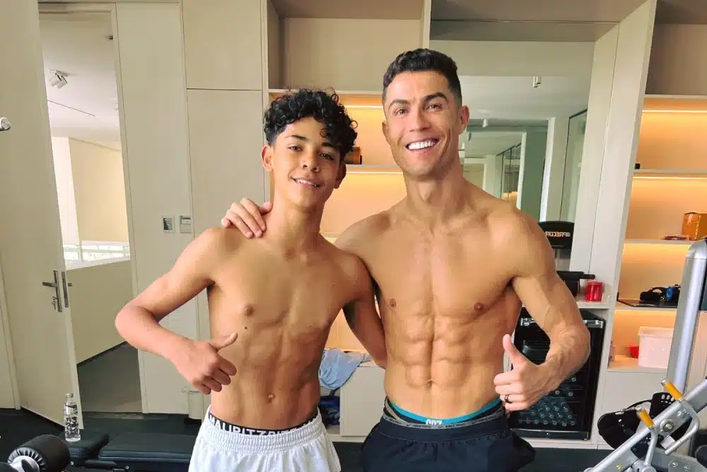 Filho de Cristiano Ronaldo convocado pelos sub-15 de Portugal
