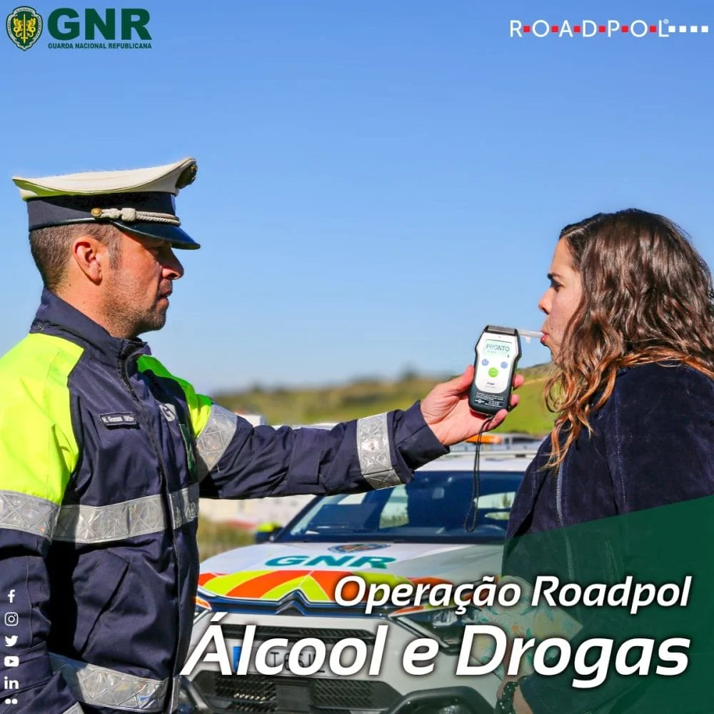 Campanha policial contra dirigir alcoolizado: Tarifa Zero ao Volante dá início à noite das bruxas