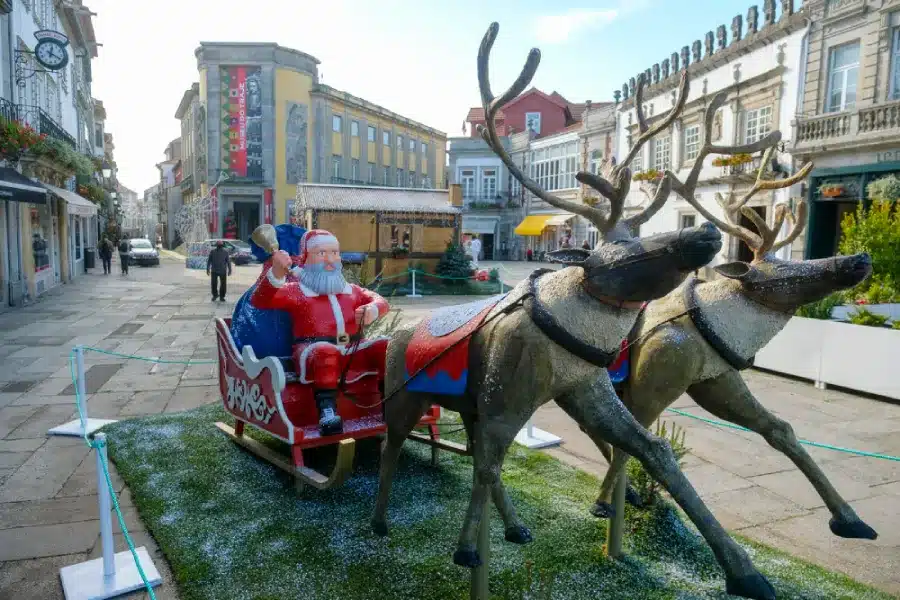 Viana do Castelo: Papai Noel chega à cidade com uma rica programação de eventos e surpresas natalinas