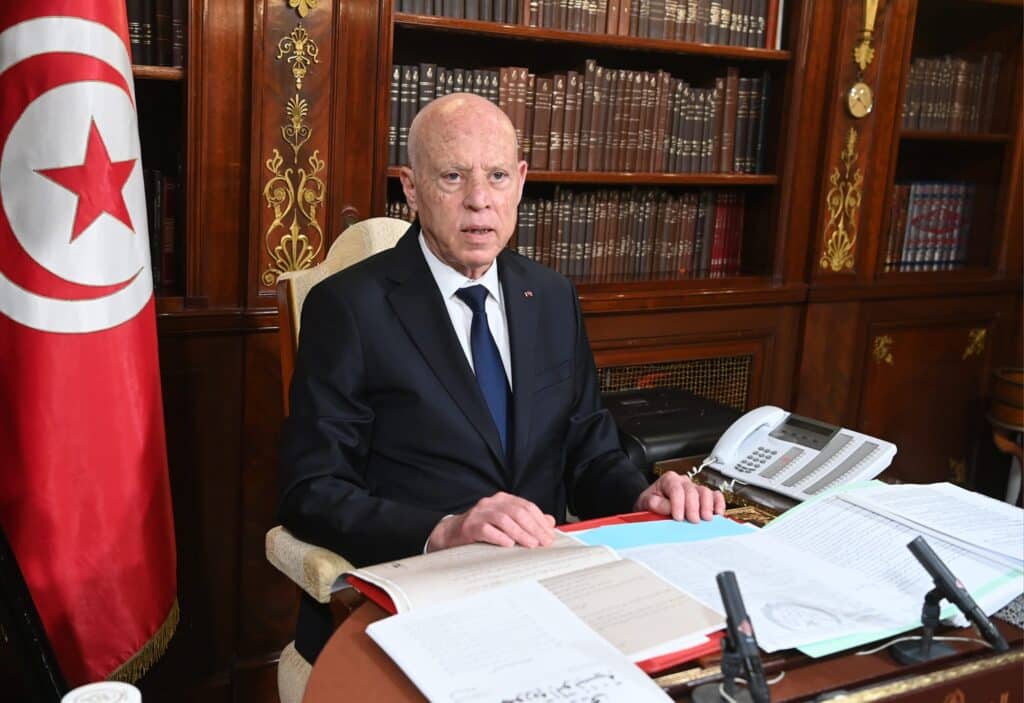 KAIS SAIED QAIS SAEED, PRESIDENTE TUNISIA