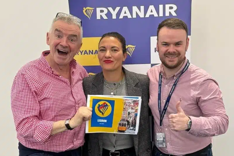 Apresentados voos da Ryanair para o verão em Portugal