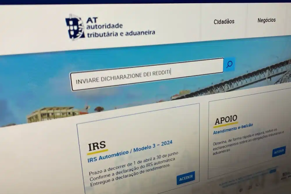 IRS: declaração de impostos começa, mas reembolsos serão menores
