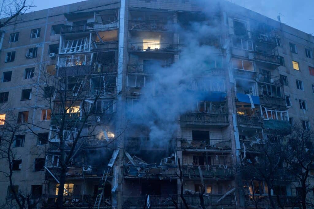 A Rússia atacou a Ucrânia com 101 drones durante a noite. Em Kiev, eletricidade por no máximo duas horas por dia