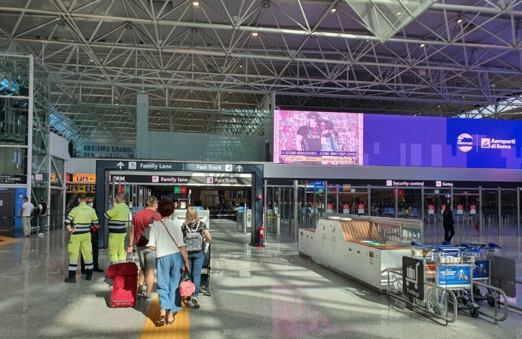 aeroporto di Fiumicino