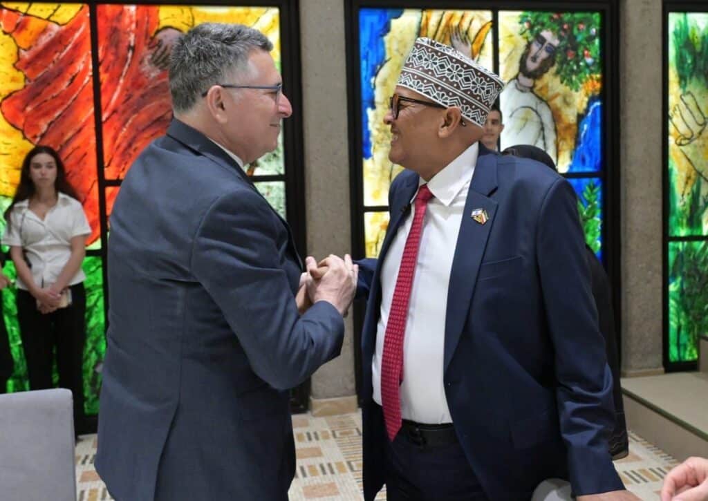Israel: O Ministro das Relações Exteriores teve uma reunião secreta com o Presidente da Somalilândia em outubro