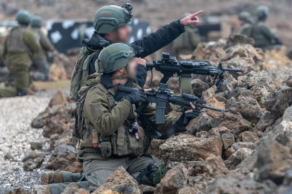 Líbano, forças israelenses: Alcançaram o controle operacional sobre a área do córrego Wadi Saluki, no sul