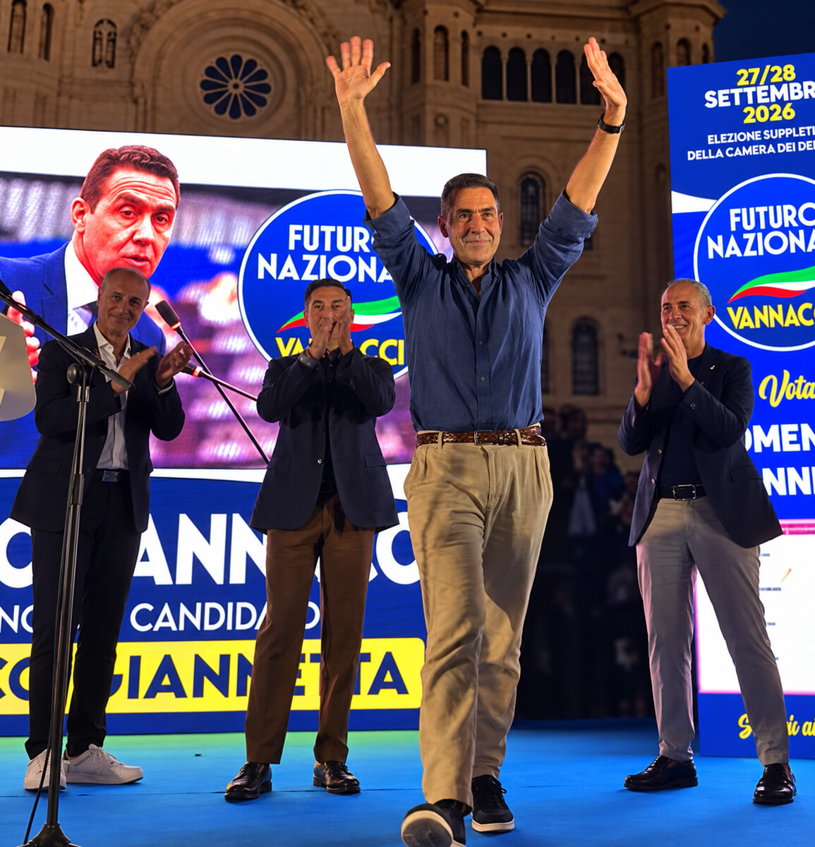 Vannacci na praça por Giannetta Vannacci na praça por Giannetta