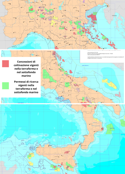 Mapa de solicitações e títulos minerários exclusivos para pesquisa, cultivo e armazenamento de hidrocarbonetos (Mase, atualização setembro 2026) CARTA DE INSTÂNCIAS E LICENÇAS MINERAIS EXCLUSIVAS PARA PESQUISA, CULTIVO E ARMAZENAMENTO DE HIDROCARBONETOS-buig-legenda
